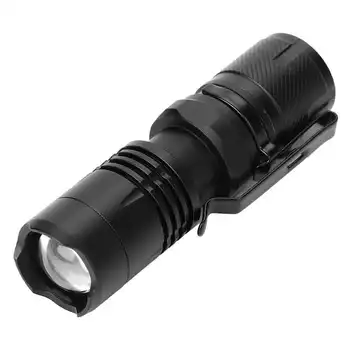 

LED Mini Flashlight Waterproof Dimmable 5 Modes Long-range Torch 1000Lm -16340 CR123A