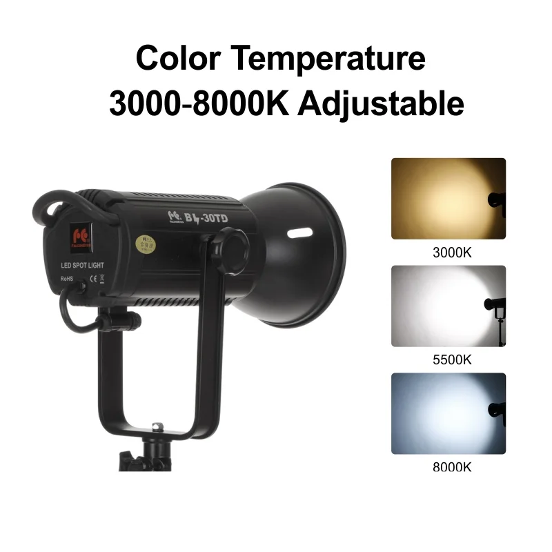yingnuost Photography Dimmable LED Selfie Ring Light Youtube Video Live 3500-5500k Falcon Eyes LED Studio Video Invullicht 300W Bi-color 3000K-8000K Draagbaar voor film  film  interview Fotografia Verlichting BL-30TD nanguang yongnuo