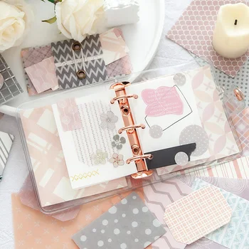 

4packs/LOT basic texture series salt system message material paper memo pad