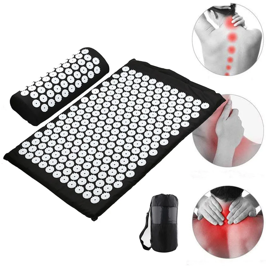 Good Value Massager Cushion Acupuncture Yoga-Mat Spike-Mat Relieve-Stress Pain Body B6qpegnBlW9