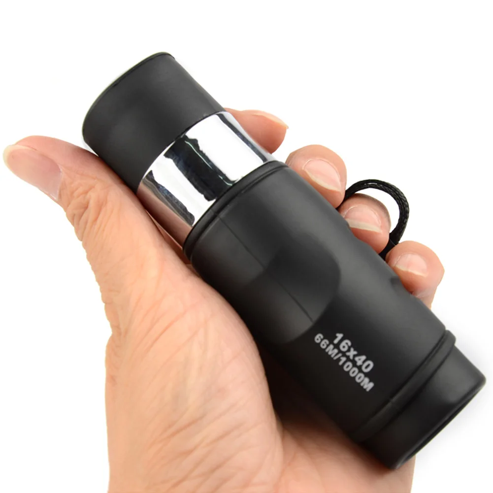 16 X 40 Portable Magnification Telescope Camping Monocular Hiking Lightweight High Power Hunting Night Vision Handheld Small