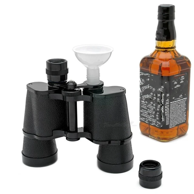 Frasco Binocular de doble cara para viaje, botella de agua deportiva,  frasco de Whisky ruso, agitador de Whisky P, venta al por menor - AliExpress