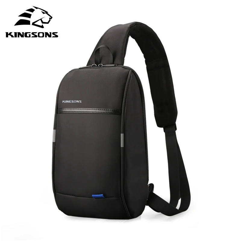  Kingsons Crossbody Bag For Men Leisure Small Single Shoulder Backpack Travel10.1 inch Chest Backpac - 32971257166