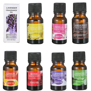 

10ml Aromatherapy Diffusers Essential Oils Natural Moisturizing Body Massage Relax Plant Fragrance Pure Essential Oil Skin Care