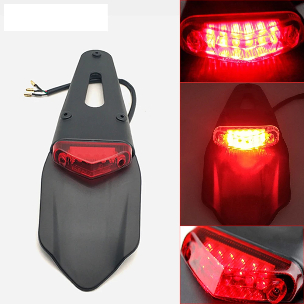 

Motorcycle TailLight Fender Dirt Bike Rear Brake Stop 12 LED Tail Light For KTM 505 SX XC -F 525 SX -R XC -W EXC-R 530 EXC -R