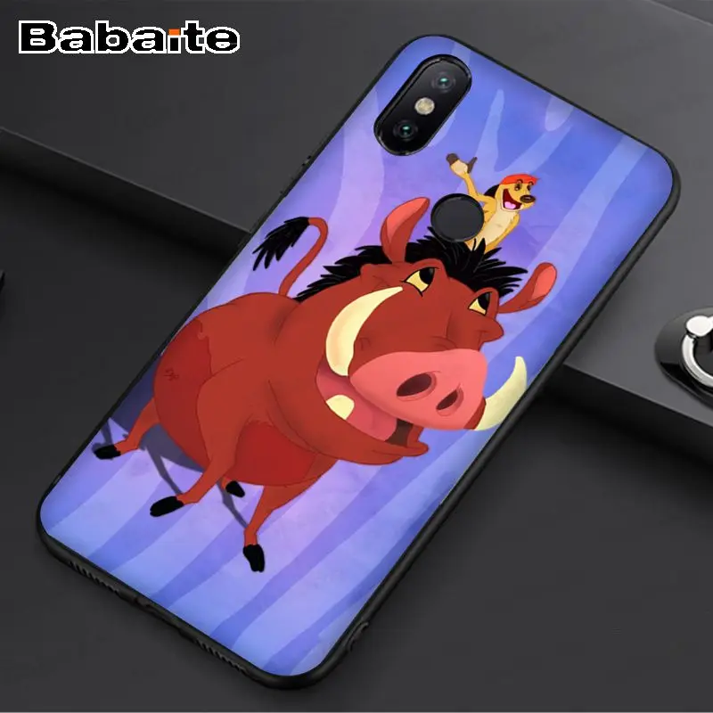 Keep clam hakuna matata The Lion King Новинка чехол для телефона Fundas чехол для redmi 7 5plus 5A 6pro 4 note5A note6pro note7 чехол - Цвет: A5