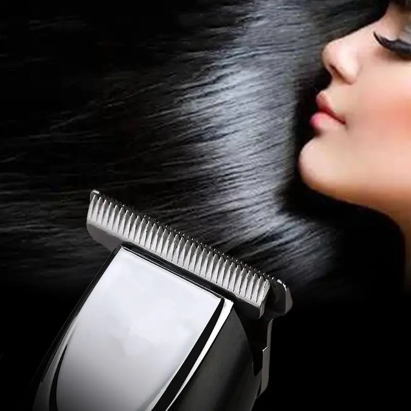  Electric Hair Clipper Steel Cutter Cordless Rechargeable Trimmer with Limit Comb