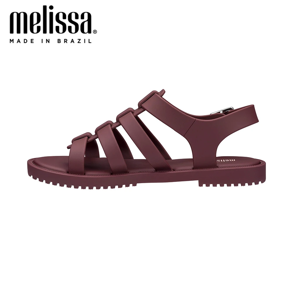 Женские римские сандалии Melissa Flox желейные туфли Модные Взрослые новинка 2020
