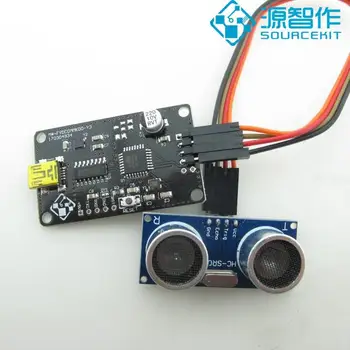 

Ultrasonic Ranging Transmission Module USB Computer Serial Port Direct Display Distance Cm Module PC Display
