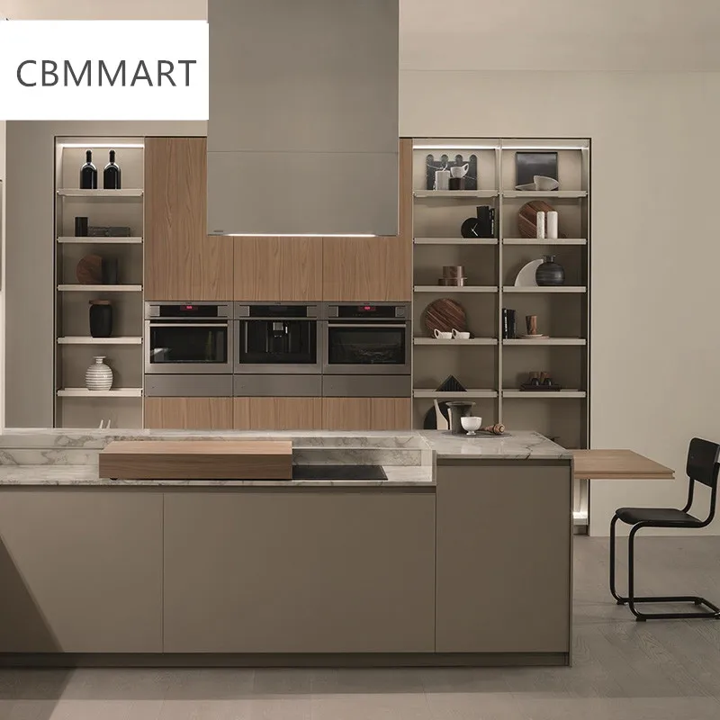 Фабричные магазины CBMMART стиль древесины настроить современный дизайн кухни