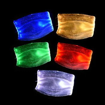

LED Flashing Party Supplier Colorful Fiber Lights Up LED Luminous Light For Men Women Party Christmas Halloween Gift