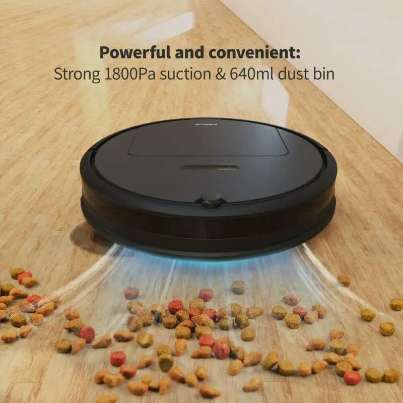 3 в 1 умный робот-пылесос для дома и офиса, подметальный робот-подметатель, всасывающая машина, 1800 па, влажный сухой пылесос, подметание