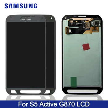 

5.1'' Original For Samsung Galaxy S5 Active G870F G870 G870A Lcd Screen Display Touch Glass DIgitizer Assembly Replacement