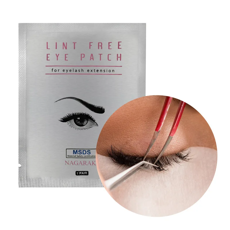 

50 pairs/pack Under Eye Pads Patches Gel Patch for Eyelash Extensions Make up Tools Under eye pads