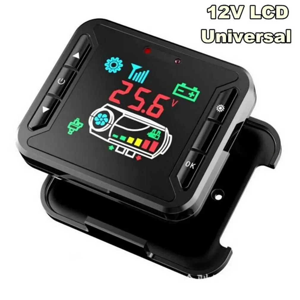 12V LCD Big/Small Monitor Air Parking Diesel Heating Heater Controller  Switch Car Truck Accessories Remote - AliExpress