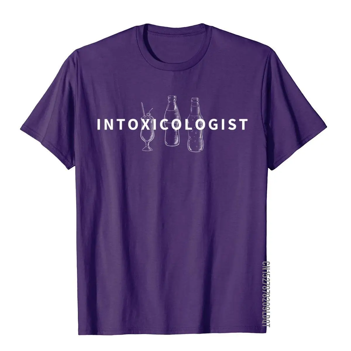 Intoxicologist - Funny Bartender Gift T-Shirt__B7950purple