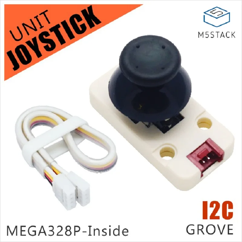 M5Stack Официальный джойстик блок MEGA328P iec/гровой разъем совместимый X/Y оси и кнопки для ESP32 Arduino Development Kit