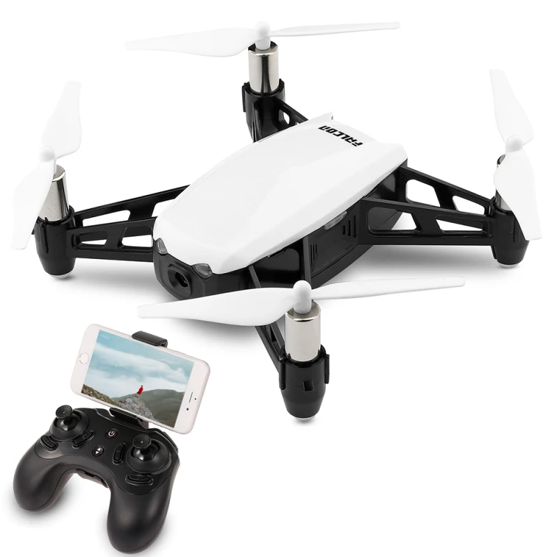 Visual Following Me Four-Axis 720P WIFI Real Time RC Drone Model 2.4G Dual Camera Optical Flow Gesture Photo Smart RC Helicopter