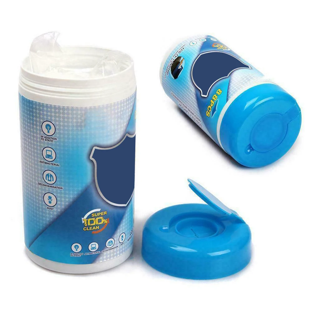 88Pcs/Box Cleaning Wet Wipes Soft Laptop Monitor LCD Phone Screen Lens Glass Wipes Hi dropship