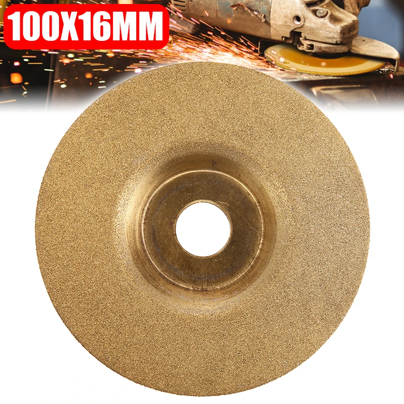 4inch Diamond Coated Grinding Wheel Disc Angle Grinder For Metal Grass