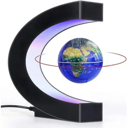 Globe lumineux LED flottant à lévitation magnétique, lampe électronique antigravité, carte du monde, nouveauté, cadeaux d'anniversaire, décoration de la maison 