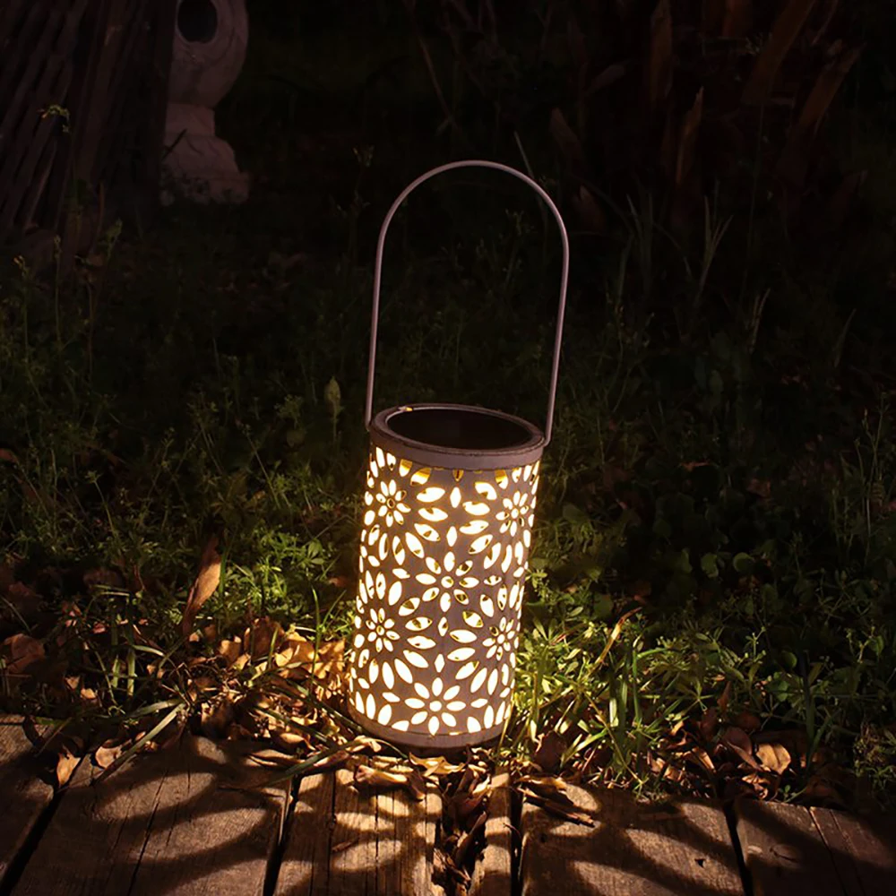 Mpow XJ192 Antique LED Solar Light Waterproof Garden Pathway Lights Outdoor Lawn Lamp For Garden Street Decor Solar Panel Lamp (10)