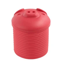 Силиконовый контейнер для хранения масла в форме мультяшной свиньи E2S