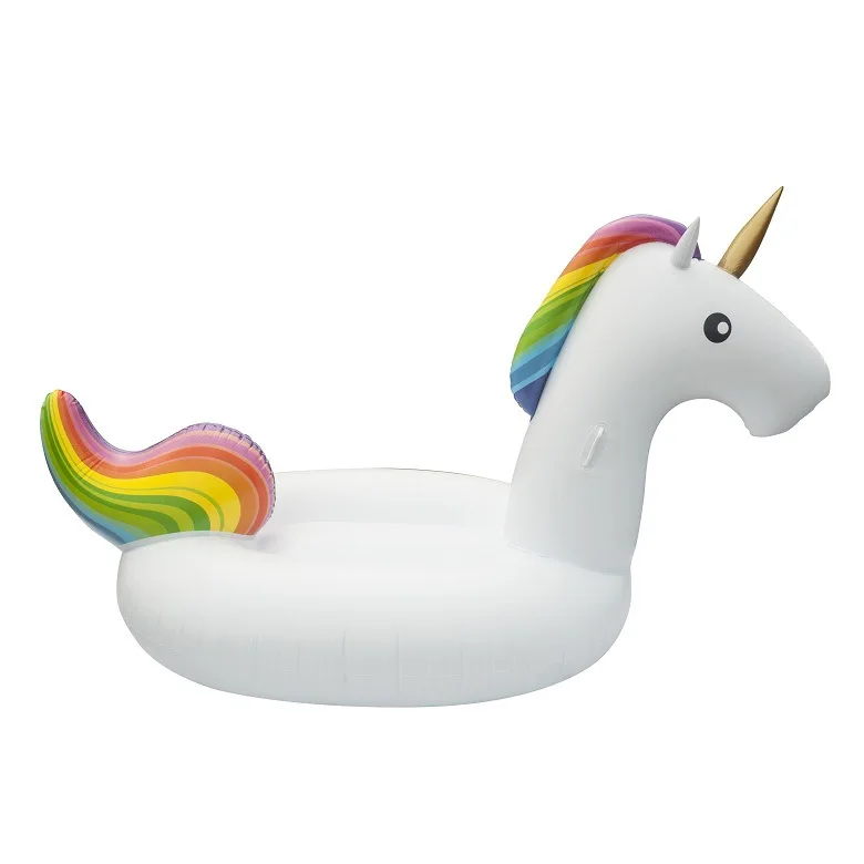 

Strength Manufacturers Direct Selling 2.7 M Large Size Unicorn Riding, PVC Inflatable Unicorn Floating Bed Retail Wholesale