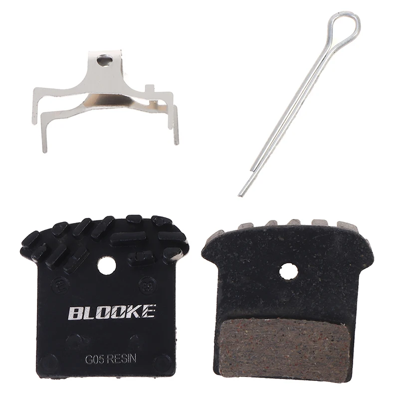 Bicycle Disc Brake Pads MTB Bike Ceramics Resin Metal Cooling Fin Brake