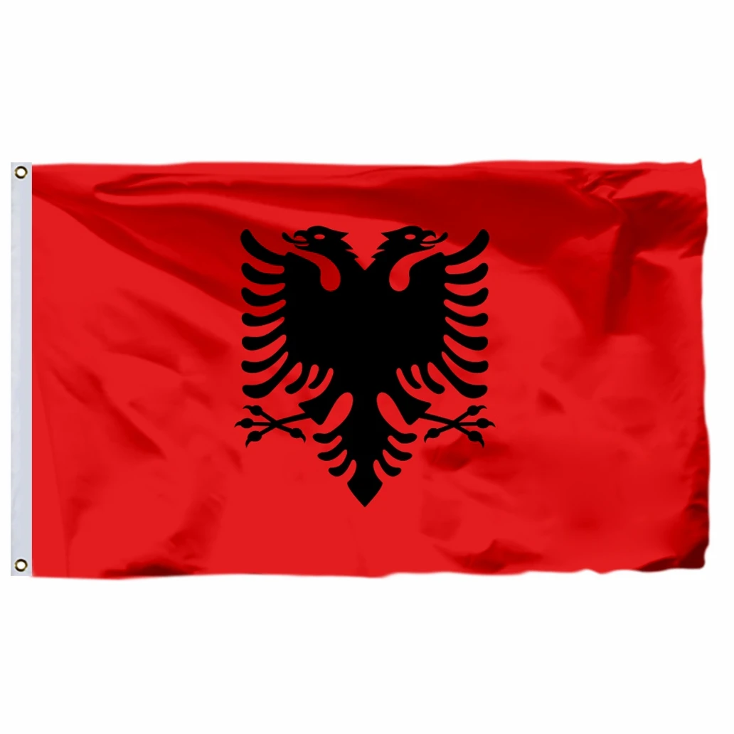 Albania 4 X 6 Feet Flag 1 X 180 Cm 100d Polyester Large Big Albania Albanian Flags And Banners National Flag Country Banner National Flag Flags And Bannersalbanian Flag Aliexpress