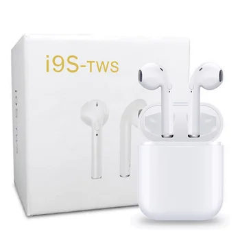 

Hot Sale I9s TWS Bluetooth Earphone Stereo Earbud Redmi Airdots Earphone Case Haylou Gt1 Pro Fiio PK I30 I20 I11 I12 I10 I7 TWS