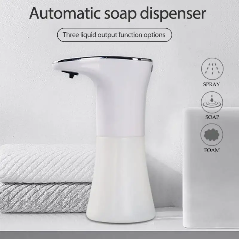 

USB Automatic Soap Dispenser Intelligent Smart Sensor Soap Touchless Induction Foaming Hand Washing Pump For Bathroom Kitchen