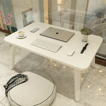 

Multifunction Foldable Desk Home Office Computer Stand Laptop Table Notebook Laptop Table for Bed Color Dormitory Study Table