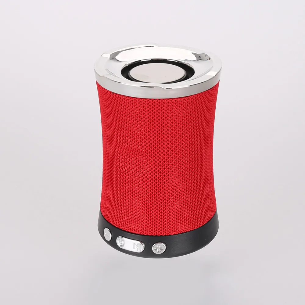 HYASIA Bluetooth динамик открытый беспроводной мини динамик Многофункциональный портативный сабвуфер стерео бас для телефона звуковая коробка U TF - Цвет: Красный