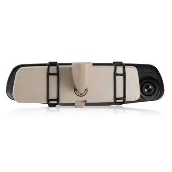 

Backup Camera 7\" Mirror Dash Cam Touching Screen 1080P Front and Rear Dual Lens K1KE