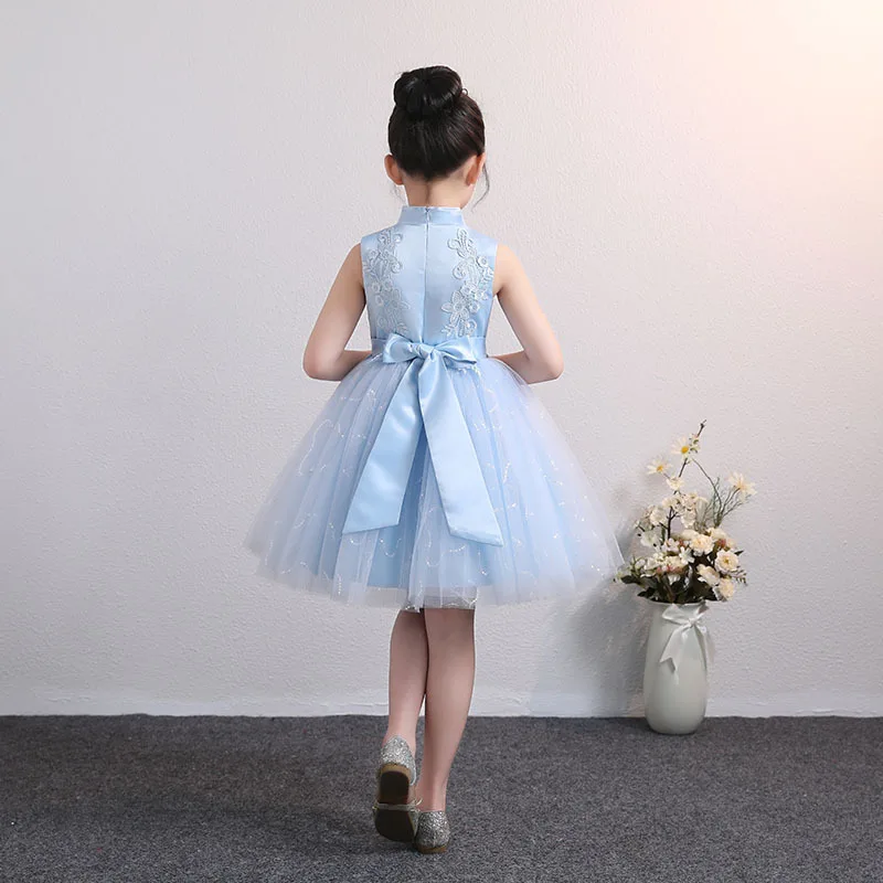 

2019 Girls Dress Children Princess Formal Dress Spring And Summer Childrenswear Wechat Business New Products Hot Selling