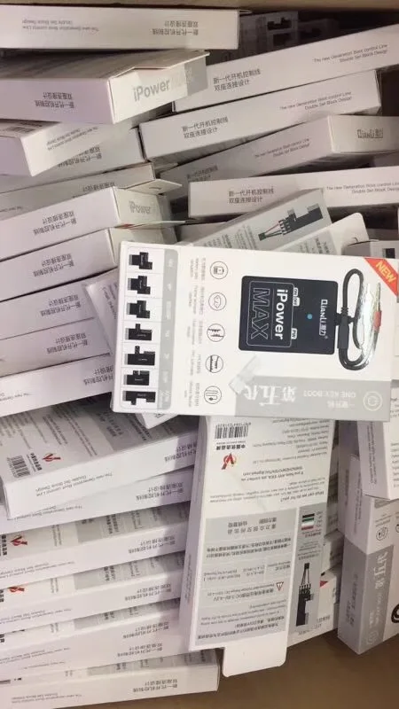 Кабель питания iPower с переключателем ВКЛ./ВЫКЛ. Pro для iPhone 6G/6P/6S/6SP/7G/7P/8G/8P/X источник