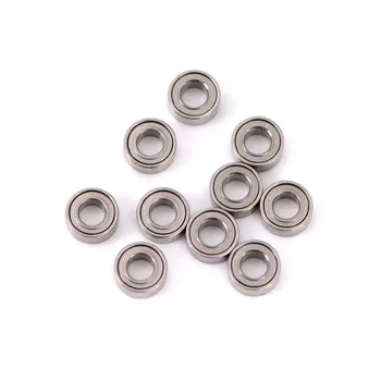 

10Pcs/lot High Speed Seat Miniature Model Bearing Steel Shafts MR63ZZ 3x6x2.5mm Mini Steel Roller Bearings Wholesale