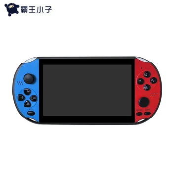 

32-bit New Built-in 3000 Games 2000mAh Battery Retro Video Handheld Game Console TF Card Doubles 5.1 Inch LCD Game Player