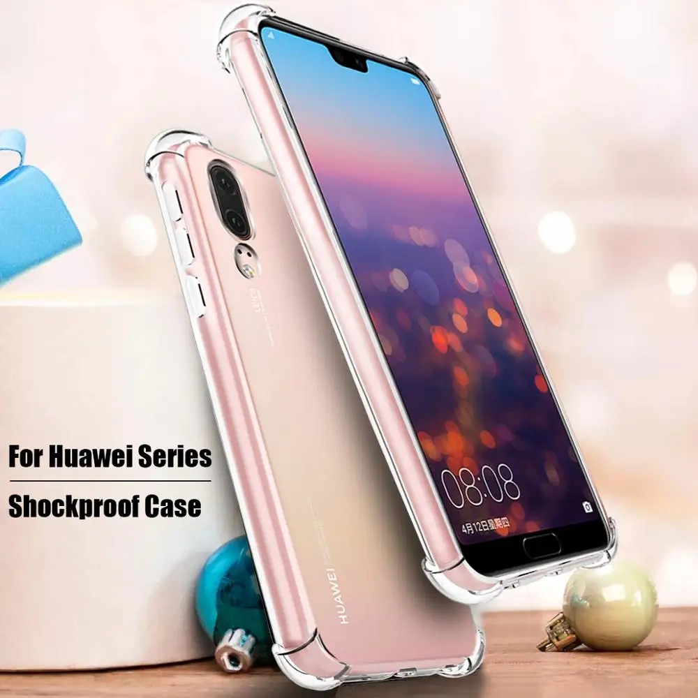 Мягкий ударопрочный чехол из ТПУ для Huawei P20 P30 Pro lite легкий Чехол mate 30 pro P 30pro