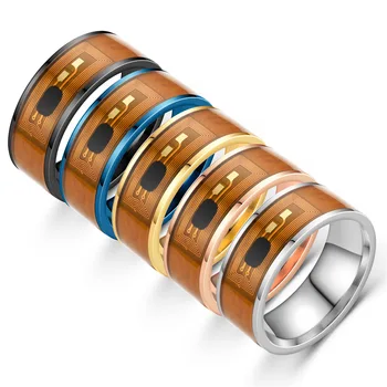 

Personality tide tide index finger ring female titanium steel rose gold personality three ring simple student