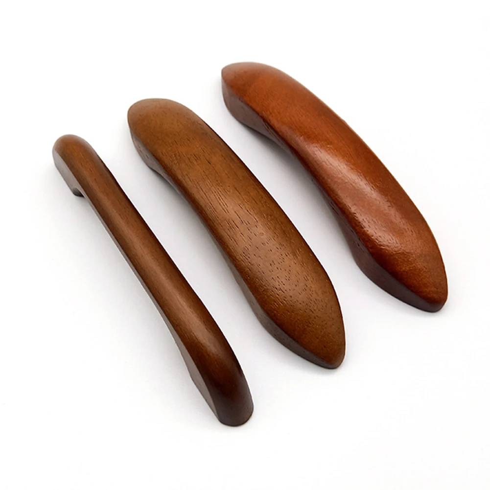 High Quality Wood Handles for Drawer,Bedroom Wardrobe Bedside Cabinet Pull Furniture Door Smooth Knob Cupboard Desk