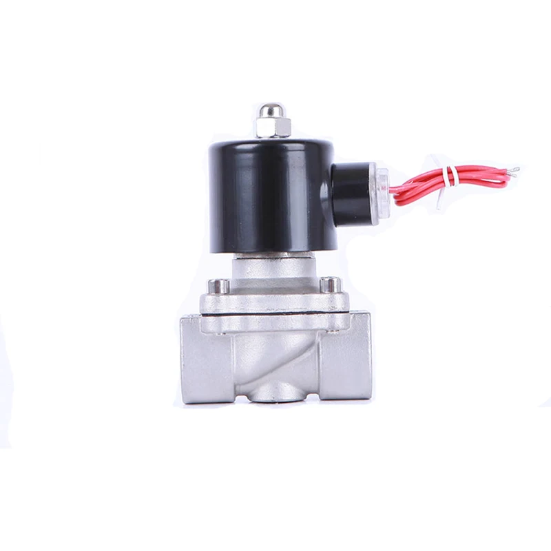 24v 110v 220v 12v 1/2 inch Solenoid Valve Stainless Steel Direct Acting Normally Closed