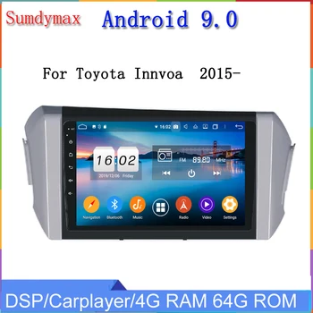

octa core 4g ram 64g rom android 9.0 car dvd player for toyota Innvoa 2015-2020 car multimedia gps glonass wifi DSP carplay
