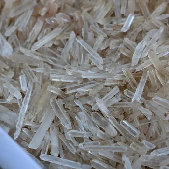 

Natural white crystal column natural white crystal single crystal raw stone hexagonal prism 10-50 mm, 100 g each