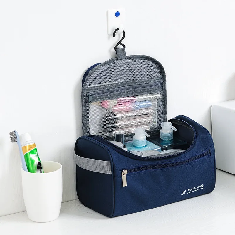 

1Pcs Portable Washbag Organizer Travel Waterproof Makeup Bag Men Woman Storage Large Capacitye Skin Care Product Cosmetic Case