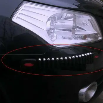 

4Pcs Car SUV Bumper Protector Corner Guard Anticollision Trim Rubber Strip Black New And High Quality