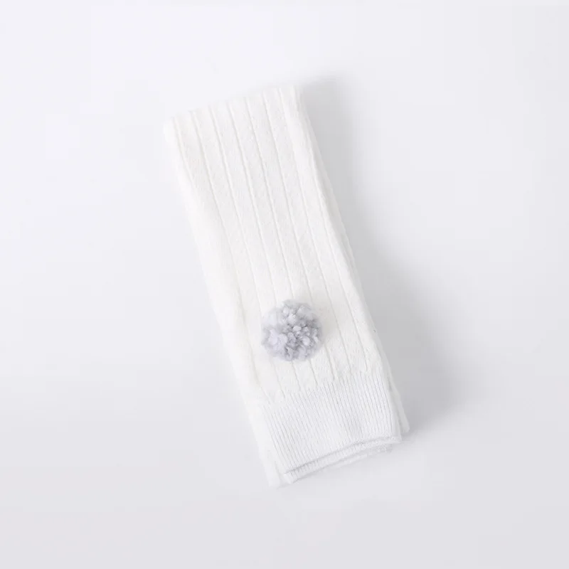 High Quality Children Girls Lenggings Newborn Baby Lovely Fruits Solid Tightss Kids Autumn Clothes Accessories Cropped Pants - Color: White-2