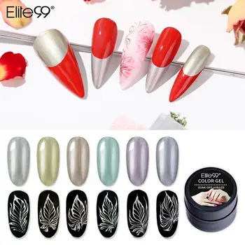 

Elite99 5ml Nail Art Gel Paint For Nails Metal Painting Gel Nail Polish Drawing Line Gel Polish Lacquer Hybrid Nail Manicure