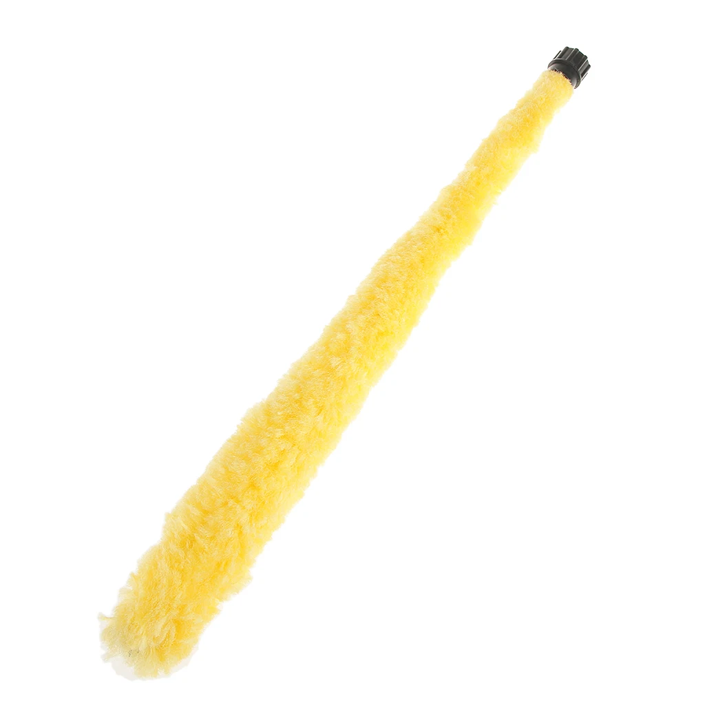 51cm Fibers Cleaning Brush Cleaner Pad Saver for Alto Saxophone Soft Yellow